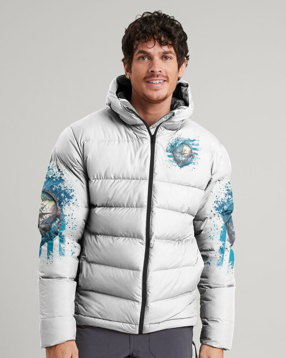 BLISSCORNERS NOT ALL WHO WANDER ARE LOST PUFFER JACKET