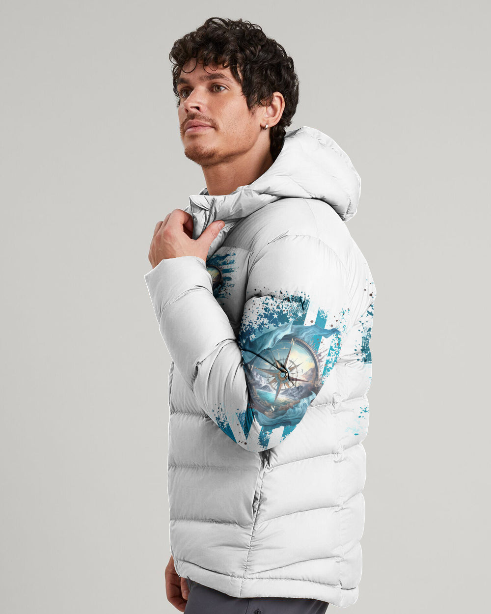 BLISSCORNERS NOT ALL WHO WANDER ARE LOST PUFFER JACKET