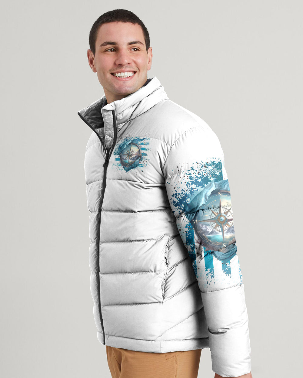 BLISSCORNERS NOT ALL WHO WANDER ARE LOST PUFFER JACKET