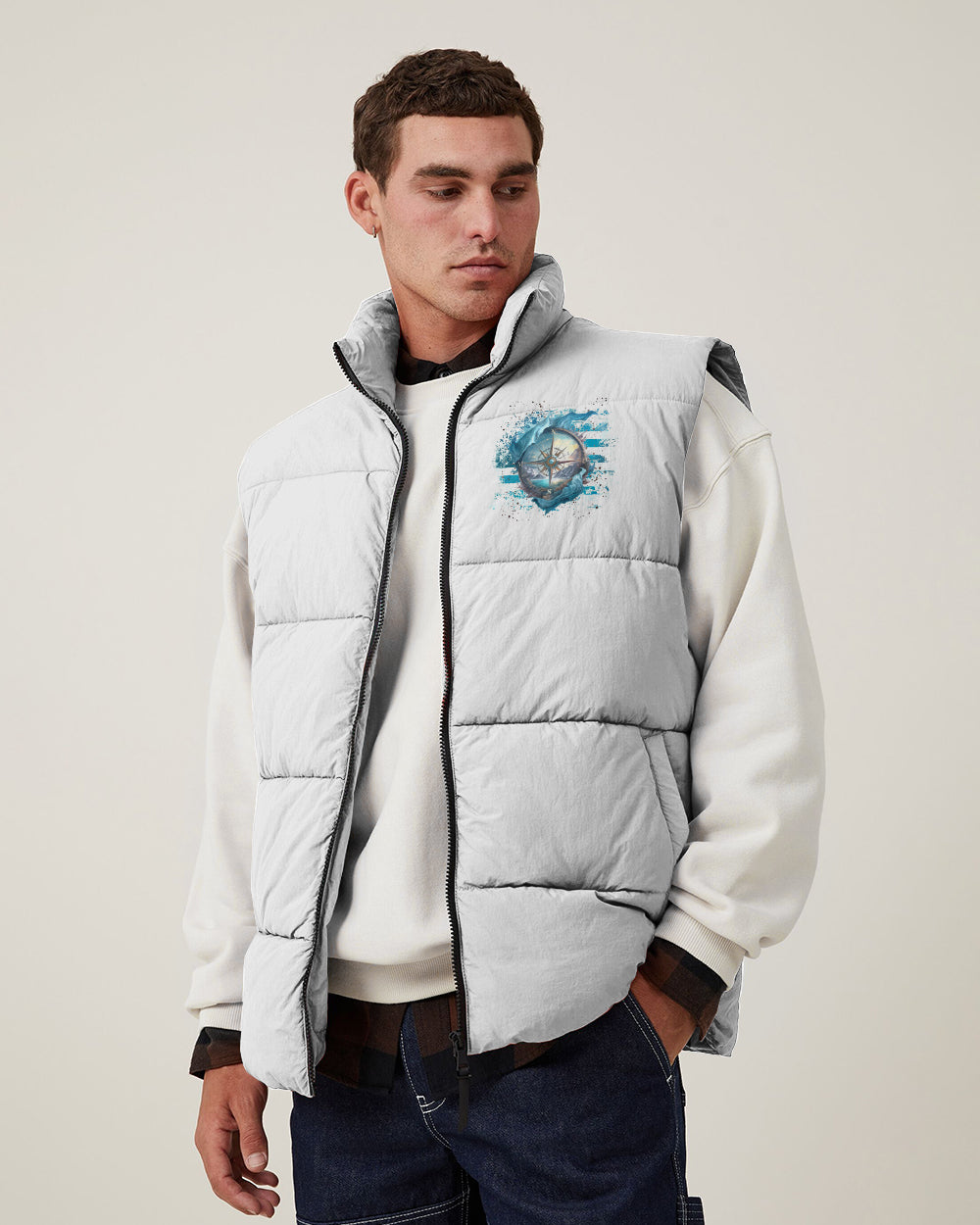 BLISSCORNERS NOT ALL WHO WANDER ARE LOST PUFFER JACKET