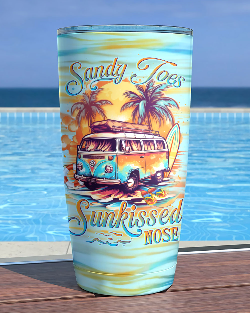 BLISSCORNERS SANDY TOES SUNKISSED NOSE TUMBLER