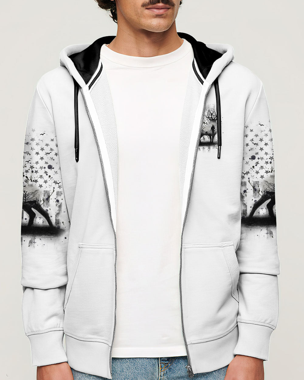 BLISSCORNERS THE CLOSER I GET TO NATURE DEER ALL OVER PRINT