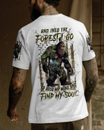 BLISSCORNERS AND INTO THE FOREST I GO BIGFOOT ALL OVER PRINT