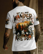BLISSCORNERS NOT ALL WHO WANDER ARE LOST BEAR HUNTING ALL OVER PRINT