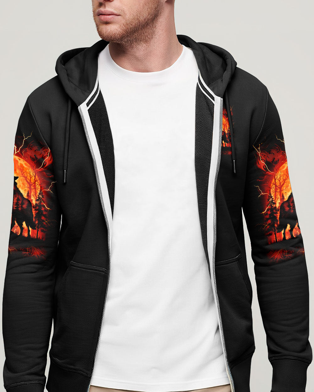 BLISSCORNERS AND INTO THE FOREST I GO WOLF ALL OVER PRINT