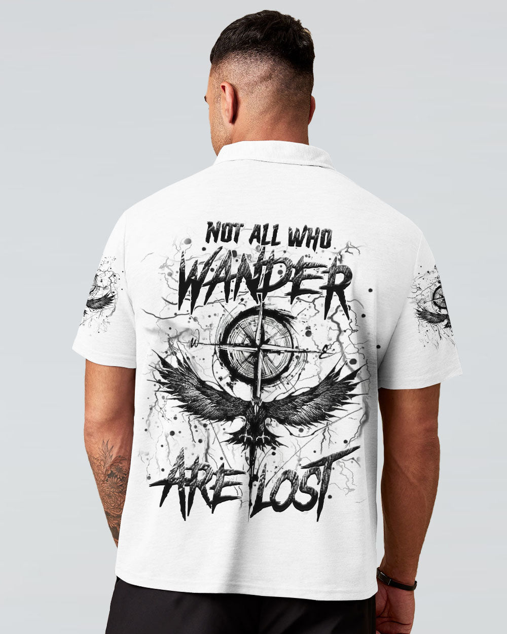 BLISSCORNERS NOT ALL WHO WANDER ARE LOST ALL OVER PRINT