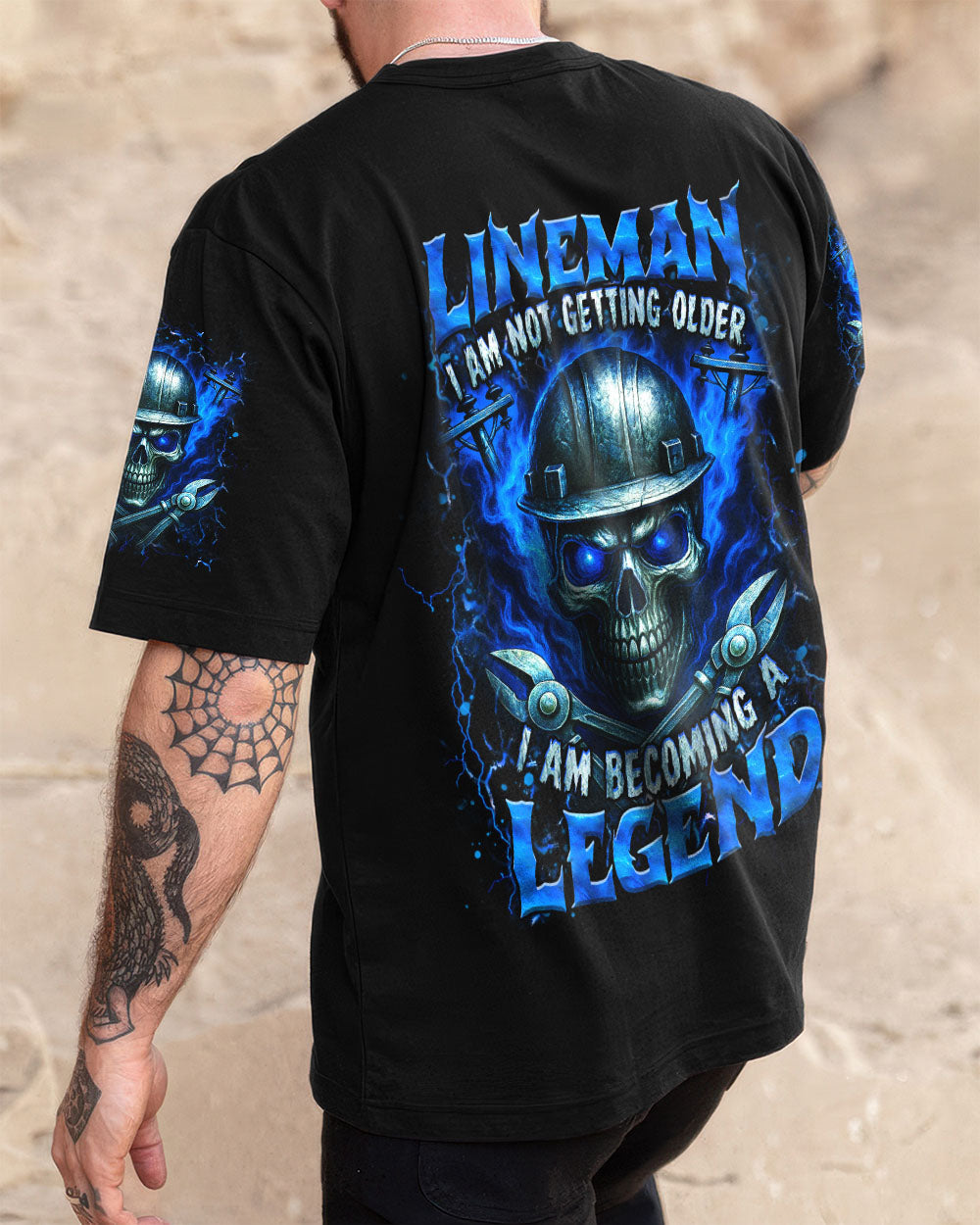 BLISSCORNERS IF YOU DON'T LIKE TRUCKERS SKULL ALL OVER PRINT