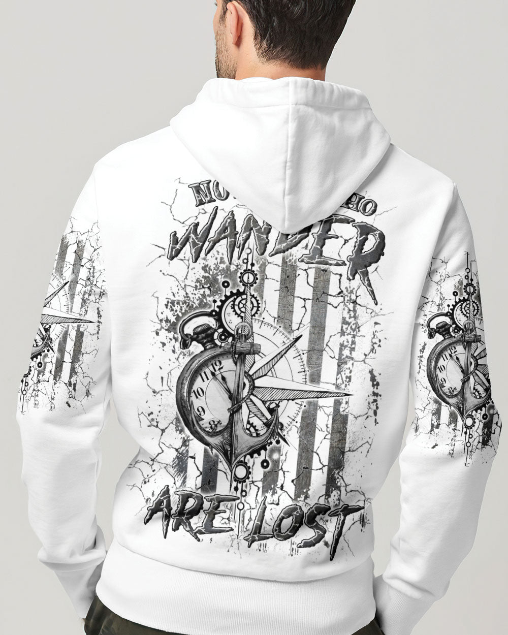 BLISSCORNERS NOT ALL WHO WANDER ARE LOST ALL OVER PRINT