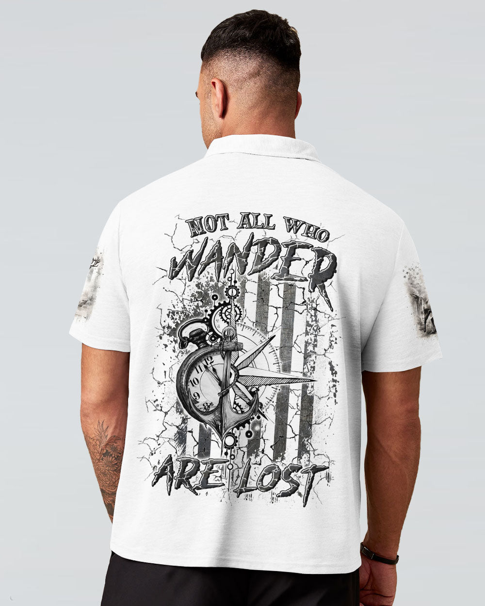 BLISSCORNERS NOT ALL WHO WANDER ARE LOST ALL OVER PRINT