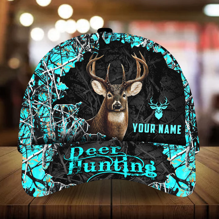Blisscorners Special Wall Deer Hunting Camo Pattern 3D Multicolor Personalized Cap