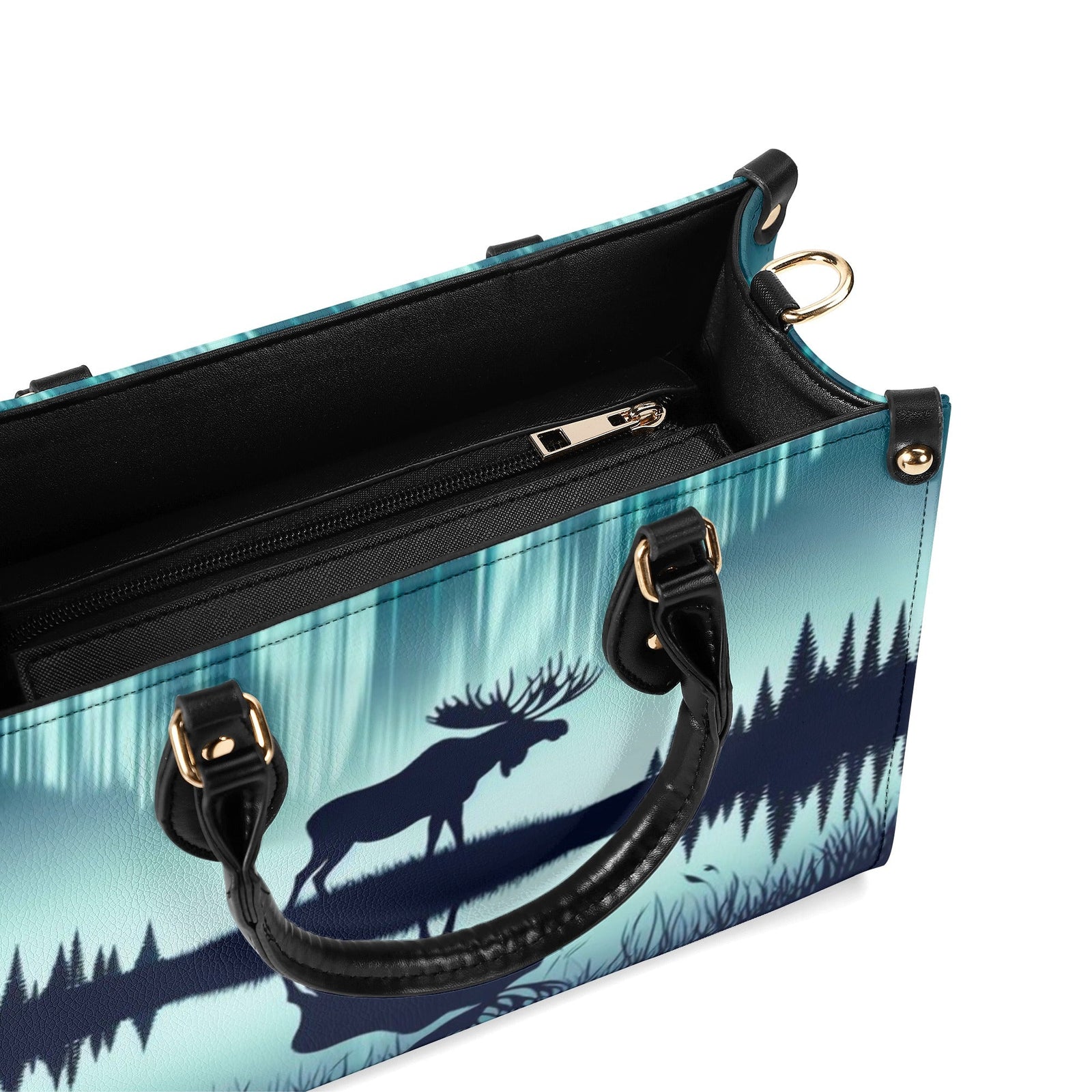 BLISSCORNERS DEER NATURE LEATHER HANDBAG