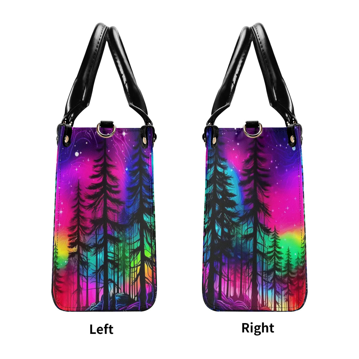 BLISSCORNERS NOT ALL WHO WANDER ARE LOST LEATHER HANDBAG