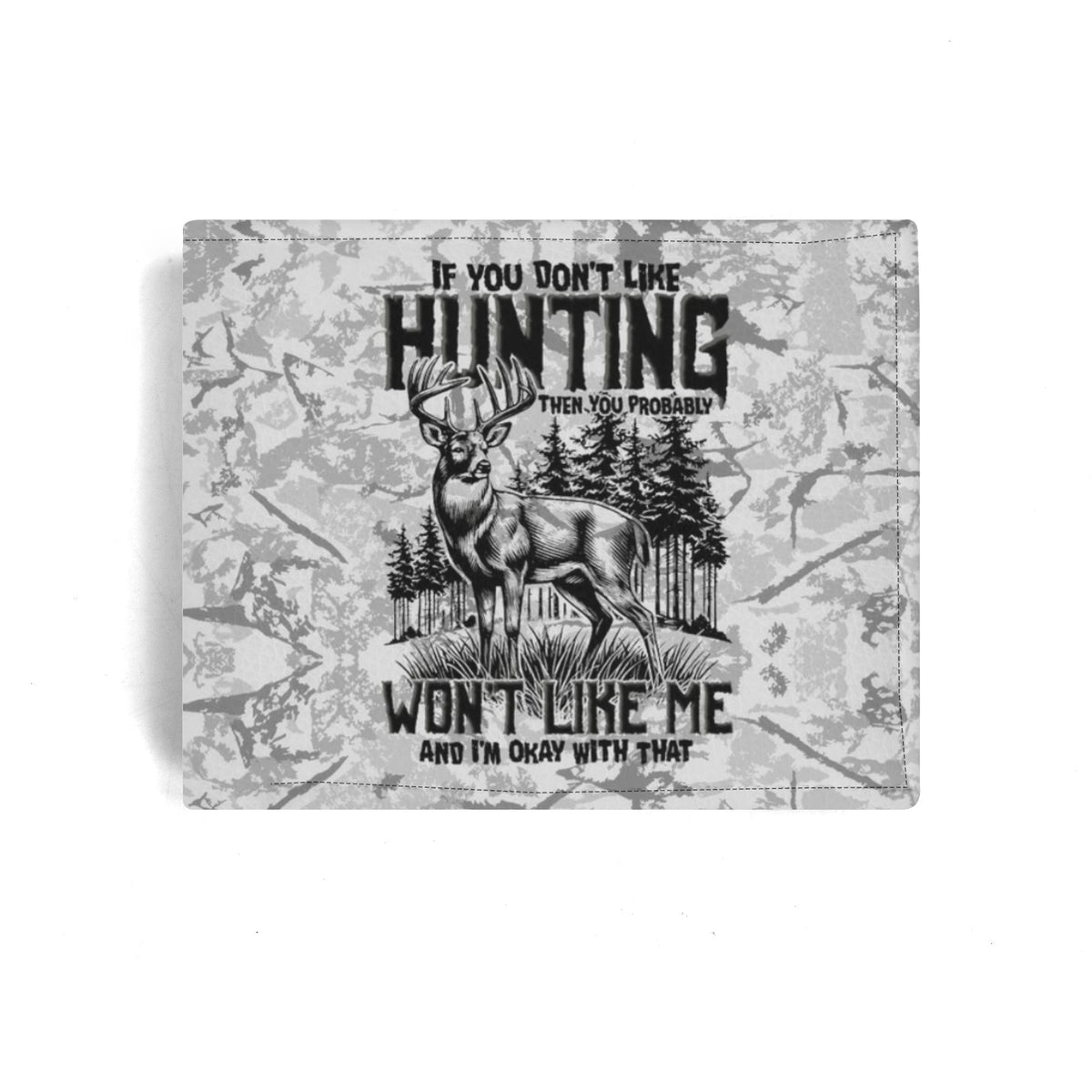 BLISSCORNERS IF YOU DON'T LIKE HUNTING LEATHER WALLET