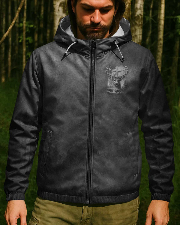 Blisscorners Born To Hunt Strengthened By Grace Shirt, Personalized Hunting 3D Shirt