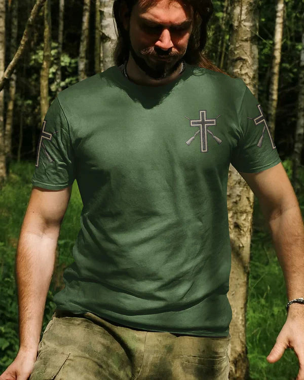 Blisscorners Hunter Of Faith All Shirt, Personalized Hunting 3D Shirt, Personalized Shirt For Hunting Lover