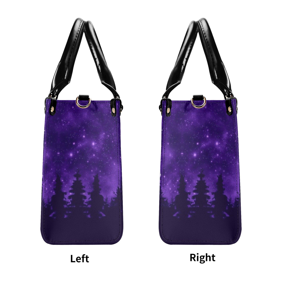 BLISSCORNERS NOT ALL WHO WANDER ARE LOST LEATHER HANDBAG