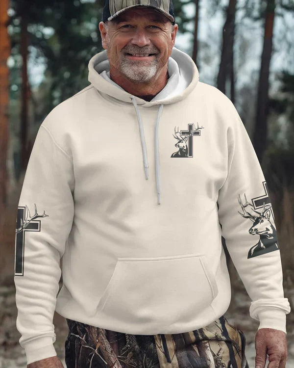 Blisscorners God Found The Strongest Men And Make Them Hunters Shirts, Personalized Hunting 3D Shirt