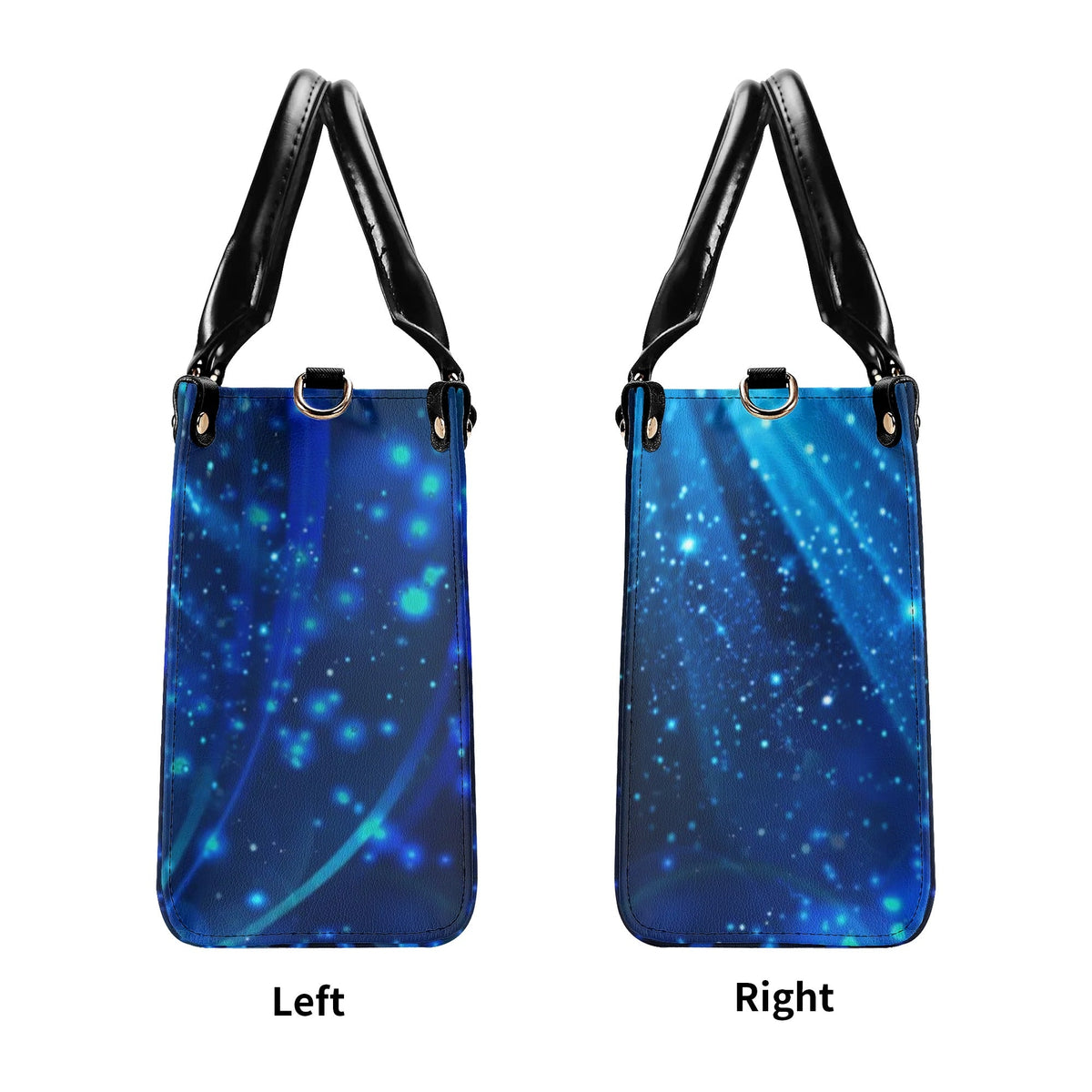 BLISSCORNERS THE CLOSER I GET TO NATURE DEER LEATHER HANDBAG