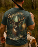 Blisscorners Buck Around And Find Out Shirt, Personalized Hunting 3D Shirt