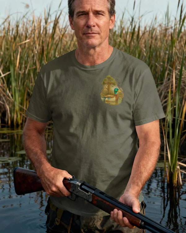 Blisscorners In The Wild I Hunt At The Cross I Kneel Shirt, Personalized Hunting 3D Shirt