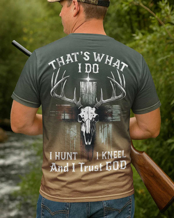 Blisscorners That's What I Do Shirt, Personalized Hunting Shirt, Customized Shirt For Hunting Lover