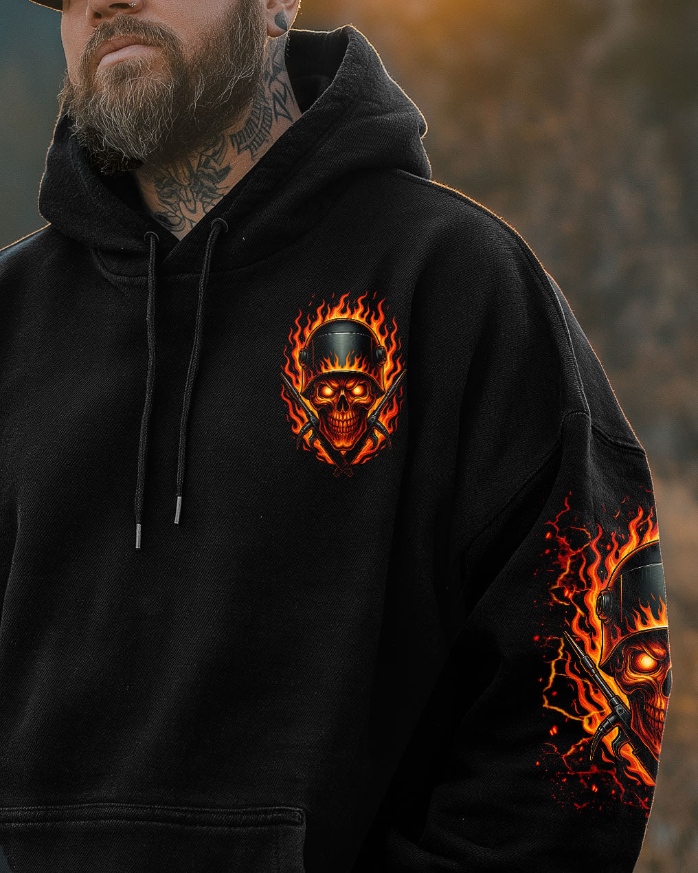 BLISSCORNERS DON'T MESS WITH A WELDER ALL OVER PRINT