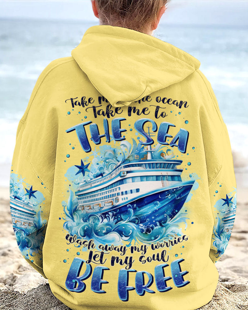 BLISSCORNERS TAKE ME TO THE OCEAN CRUISE ALL OVER PRINT