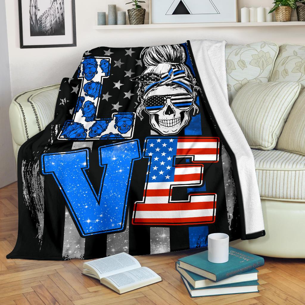 BLISSCORNERS LOVE PL SKL BLANKET