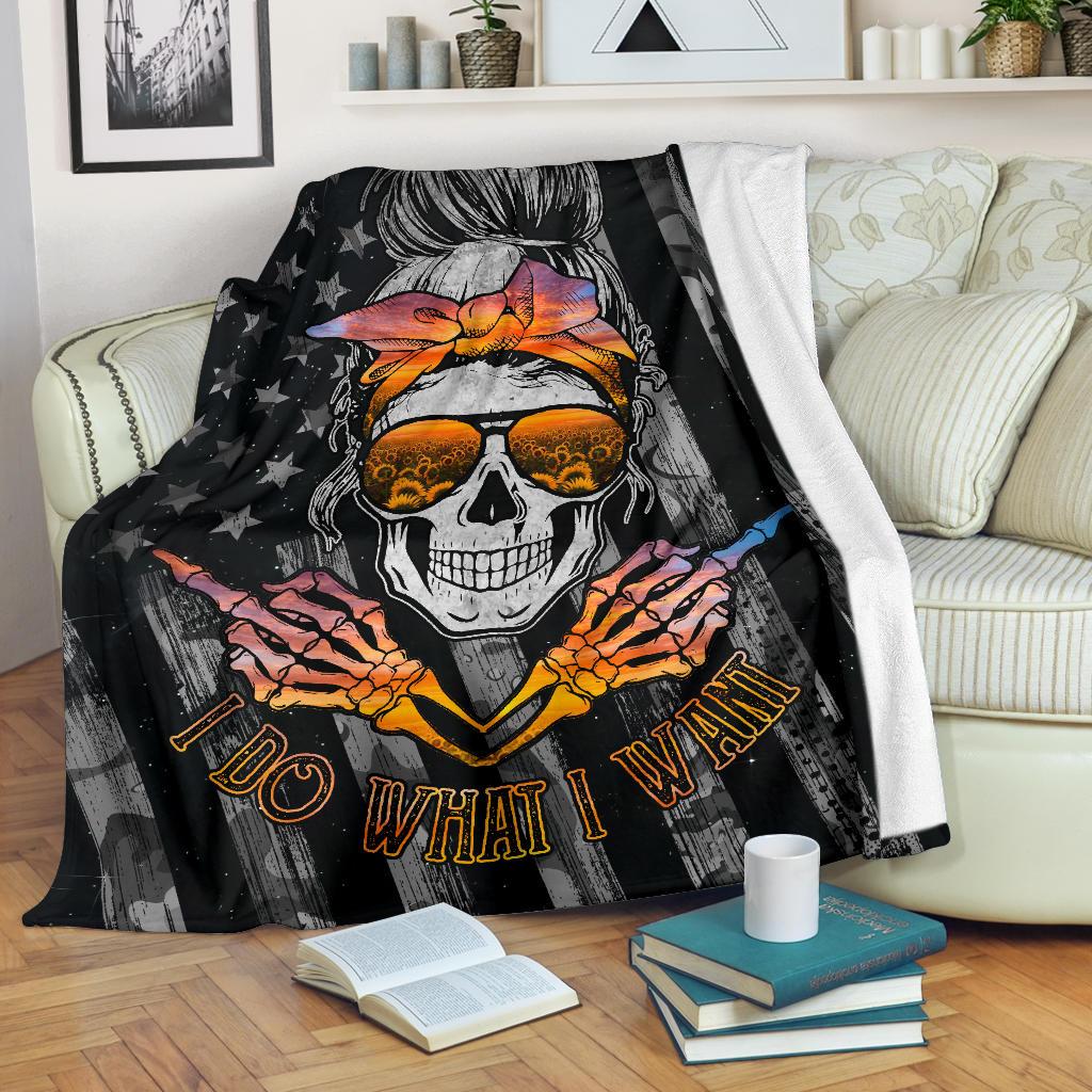 BLISSCORNERS I DO WHAT I WANT BLANKET