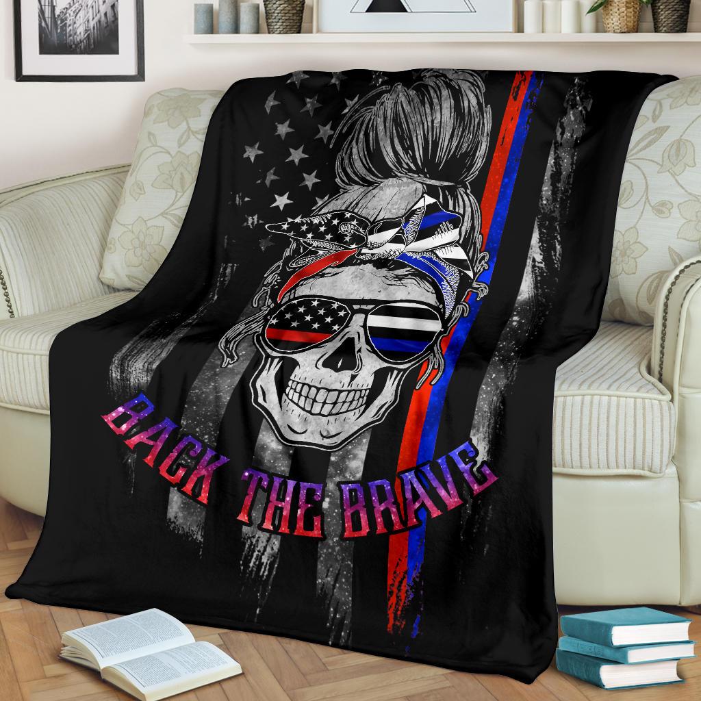 BLISSCORNERS BACK THE BRAVE PL FF BLANKET
