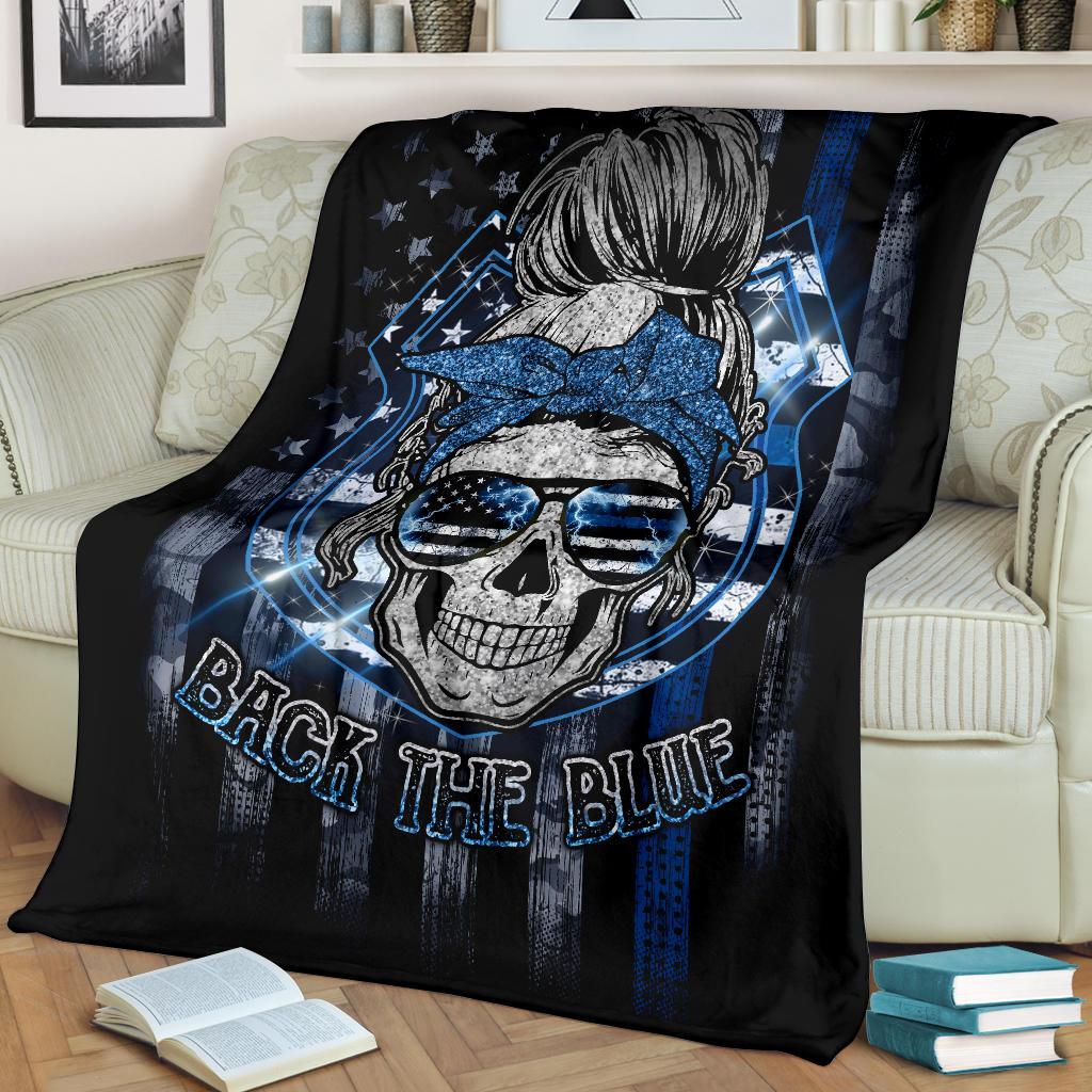 BLISSCORNERS BACK THE BLUE BLANKET