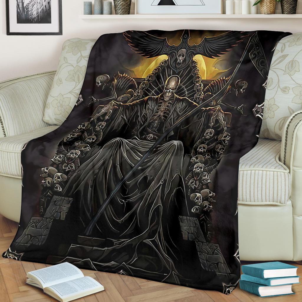BLISSCORNERS SKL BLACK BLANKET