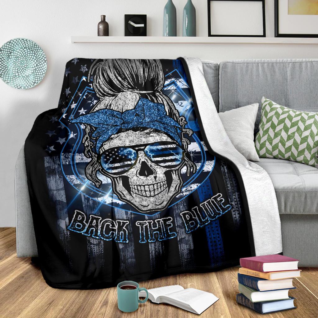 BLISSCORNERS BACK THE BLUE BLANKET