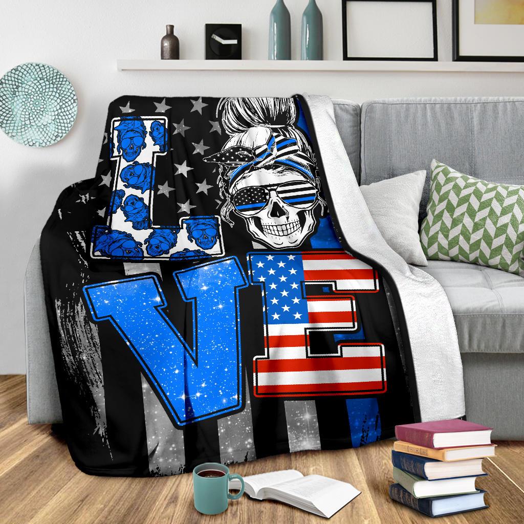 BLISSCORNERS LOVE PL SKL BLANKET
