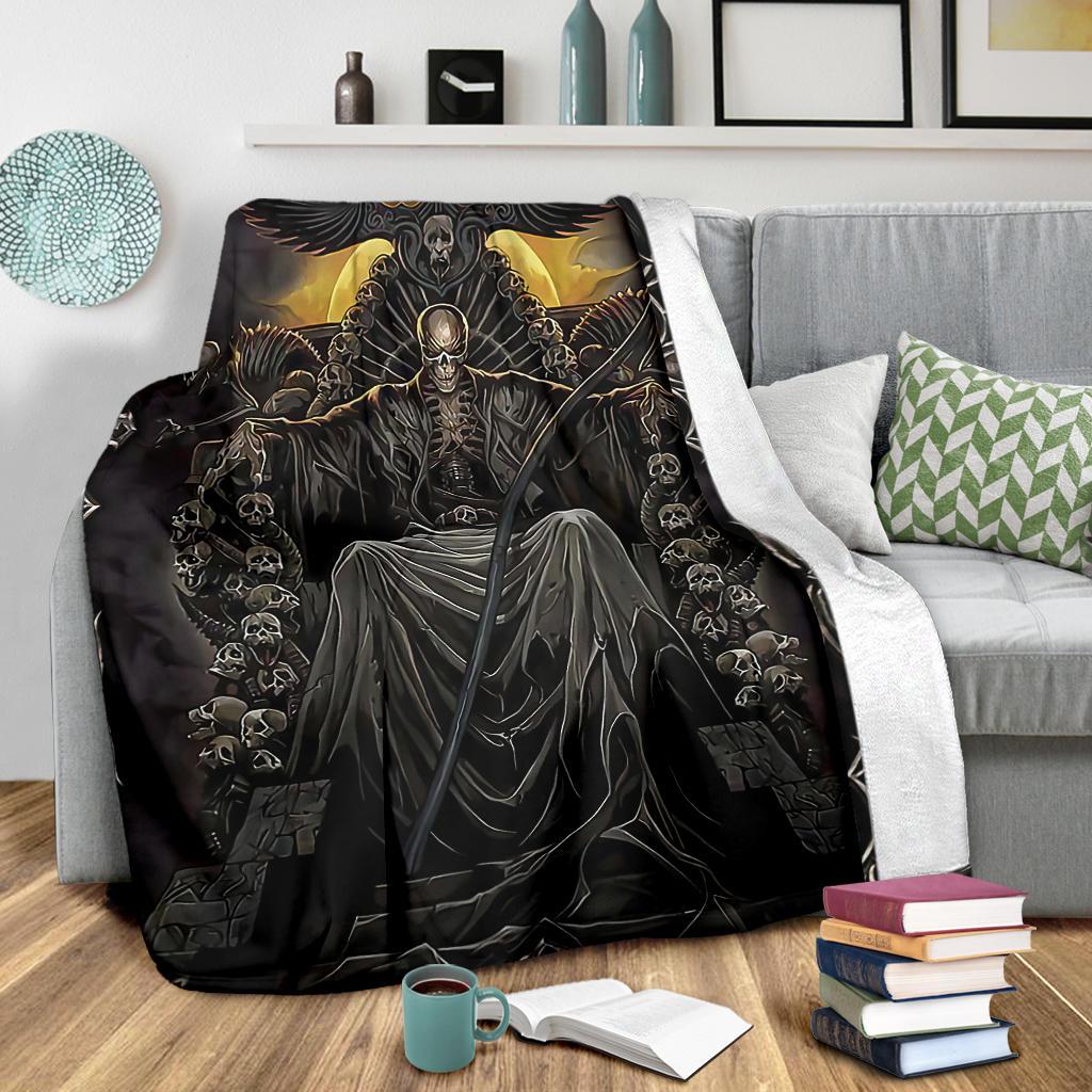 BLISSCORNERS SKL BLACK BLANKET