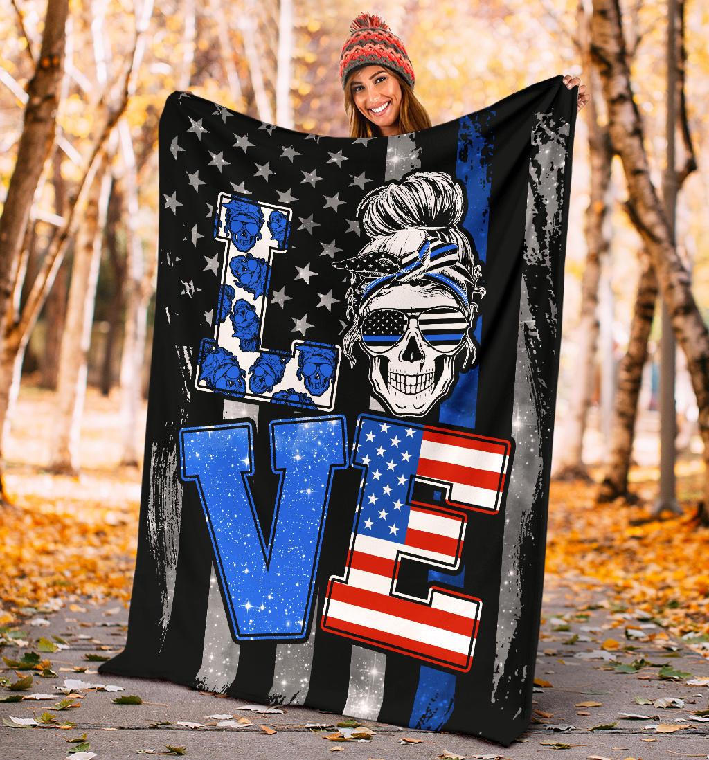 BLISSCORNERS LOVE PL SKL BLANKET