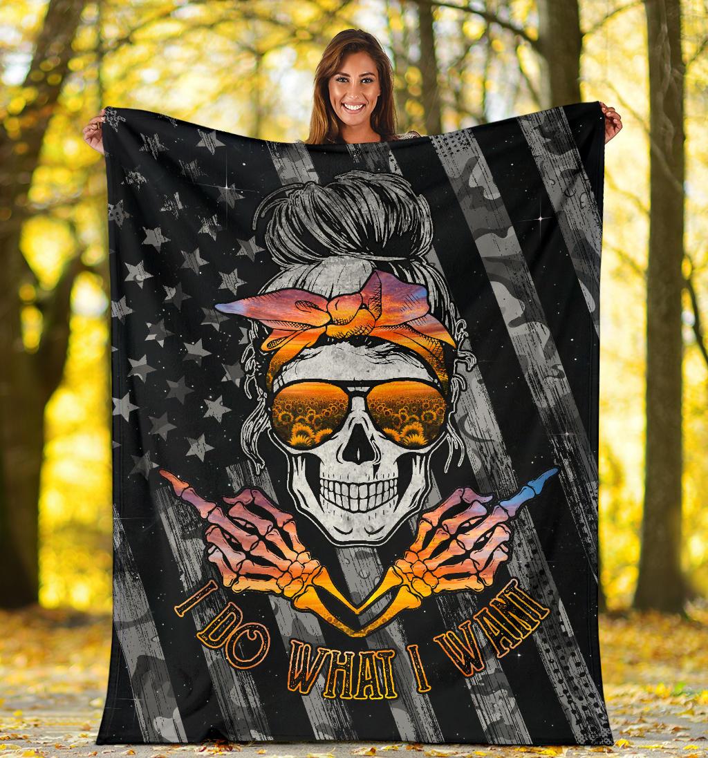 BLISSCORNERS I DO WHAT I WANT BLANKET