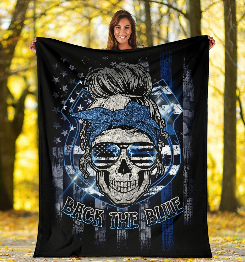 BLISSCORNERS BACK THE BLUE BLANKET