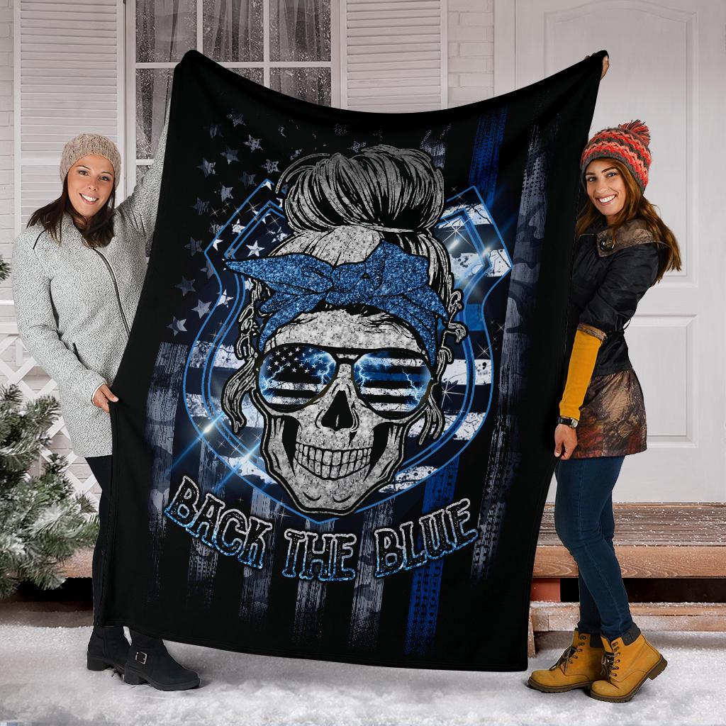 BLISSCORNERS BACK THE BLUE BLANKET