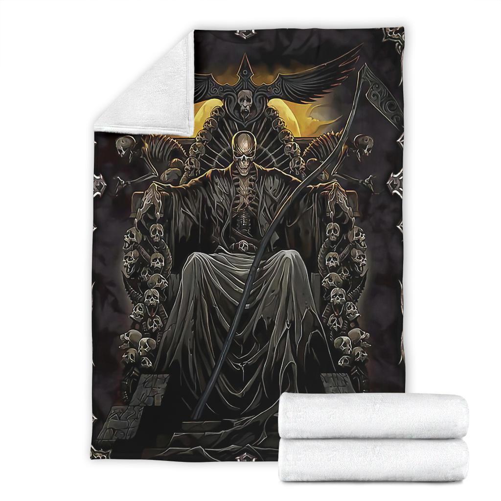 BLISSCORNERS SKL BLACK BLANKET