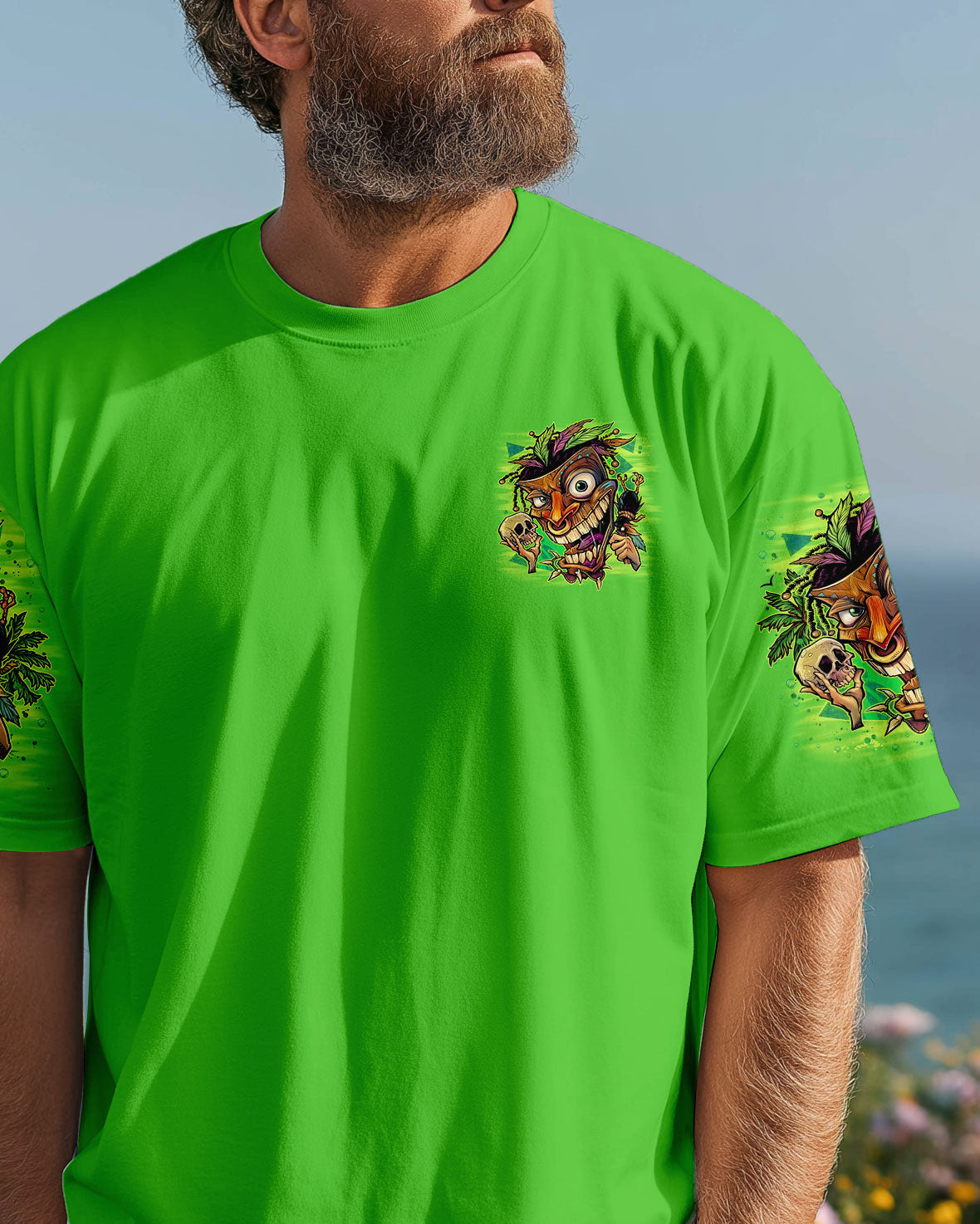 BLISSCORNERS LIVING ON TIKI TIME ALL OVER PRINT