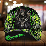 Blisscorners Cool Skull Deer Hunting Personalized Cap