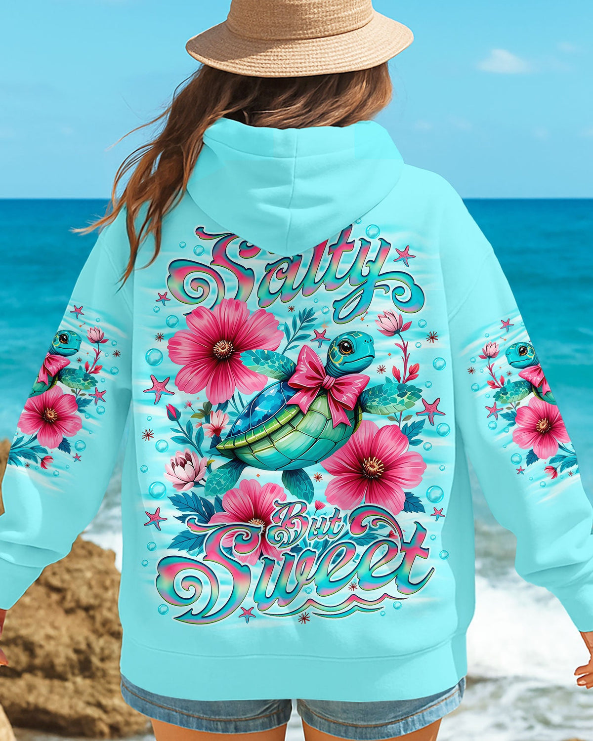 BLISSCORNERS SALTY BUT SWEET TURTLE  ALL OVER PRINT