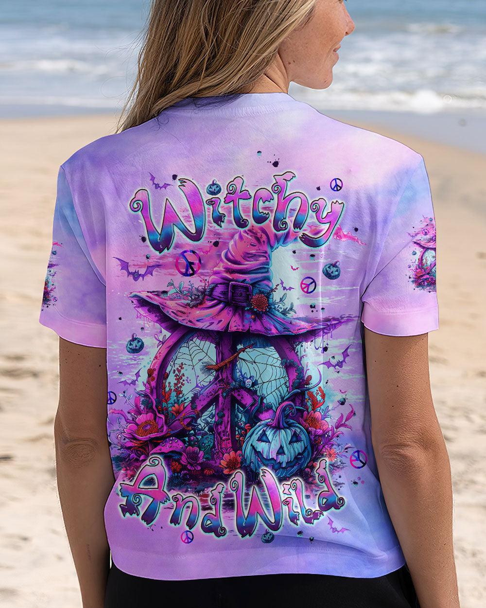 BLISSCORNERS WITCHY AND WILD HALLOWEEN ALL OVER PRINT