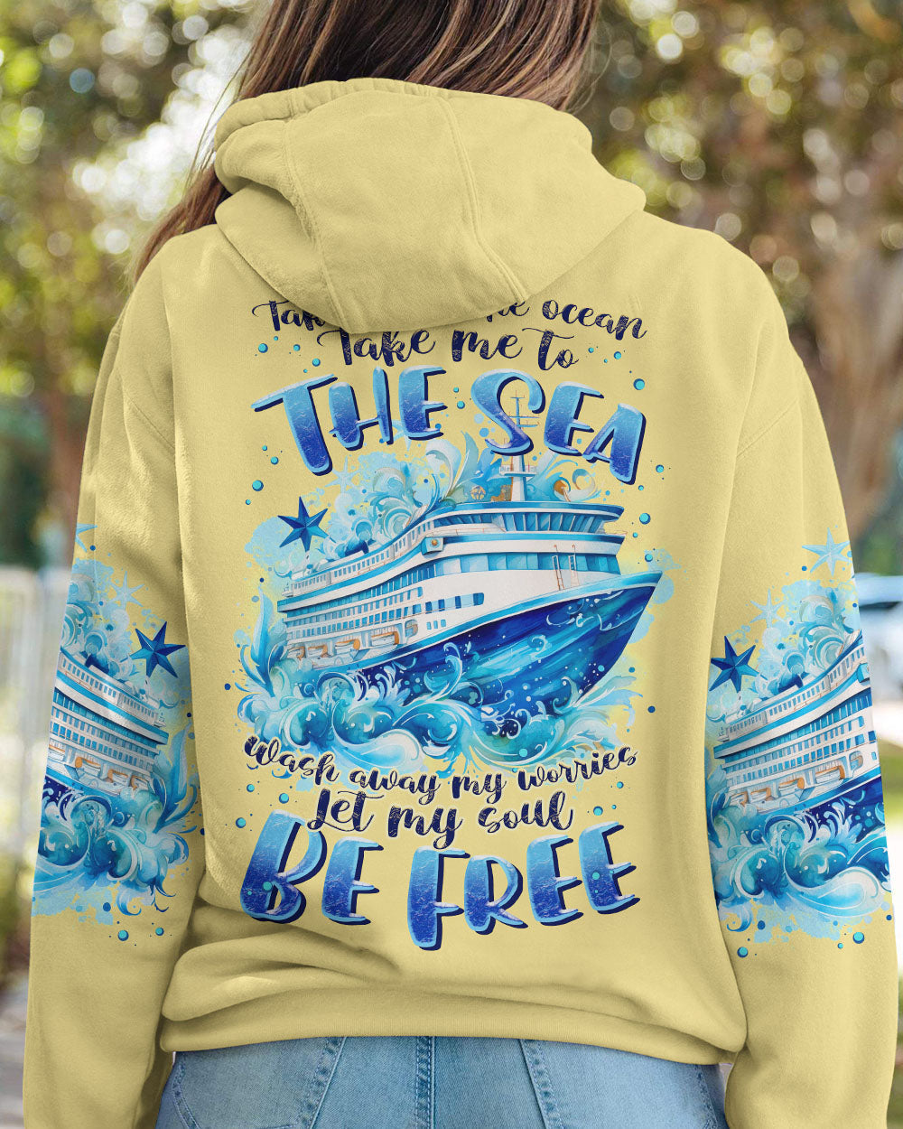 BLISSCORNERS TAKE ME TO THE OCEAN CRUISE ALL OVER PRINT
