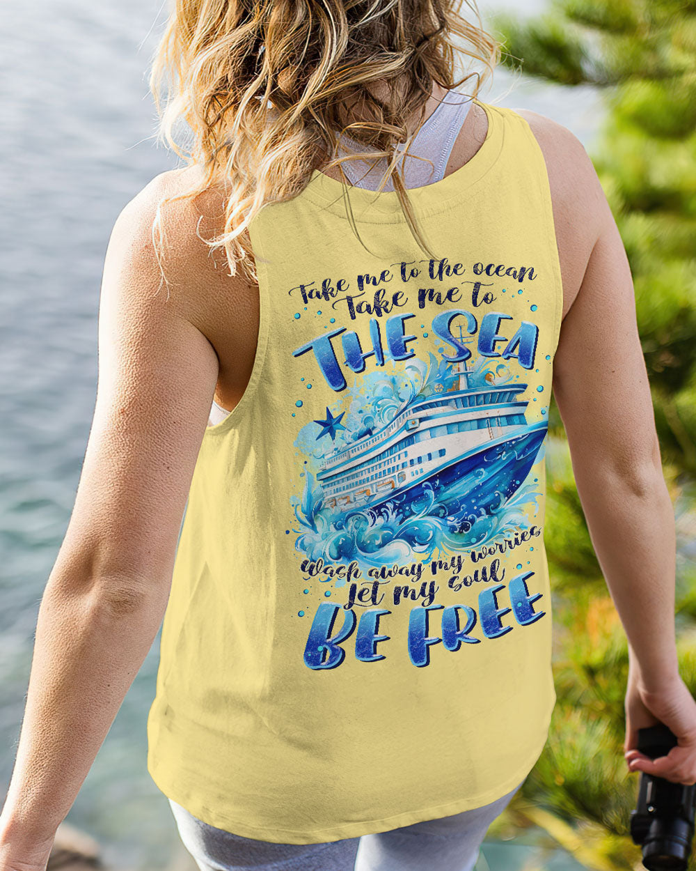 BLISSCORNERS TAKE ME TO THE OCEAN CRUISE ALL OVER PRINT