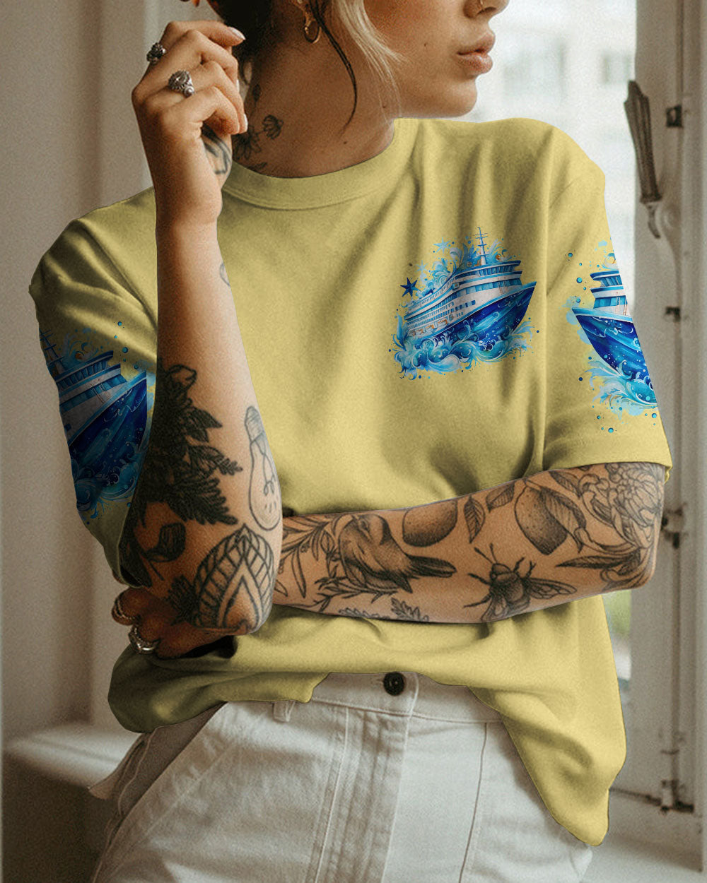 BLISSCORNERS TAKE ME TO THE OCEAN CRUISE ALL OVER PRINT