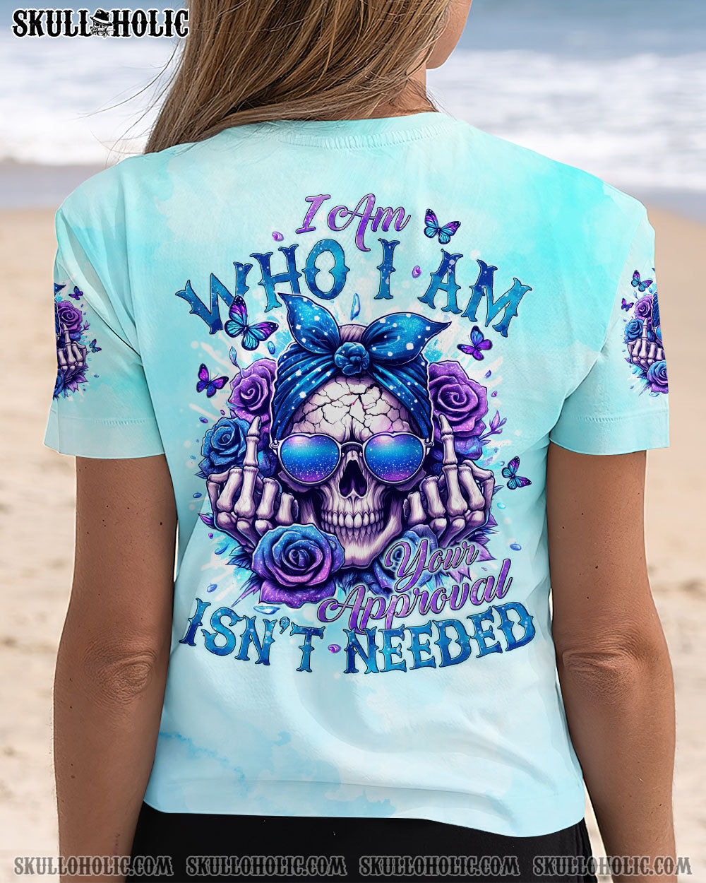 BLISSCORNERS I AM WHO I AM TIE DYE ALL OVER PRINT