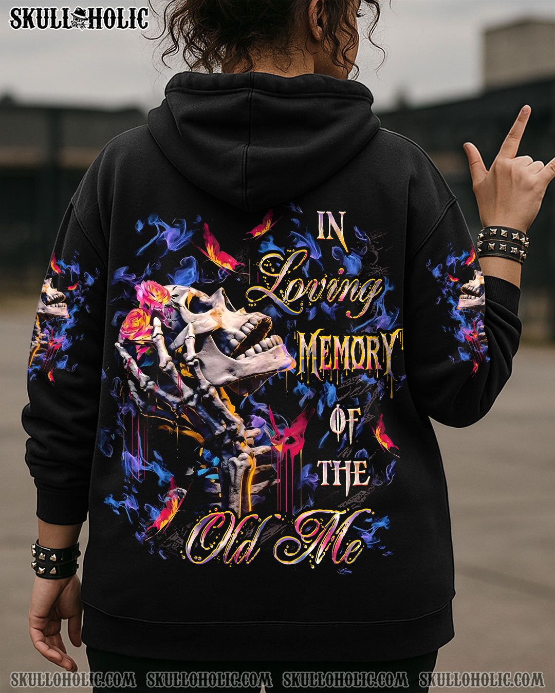 BLISSCORNERS IN LOVING MEMORY OF THE OLD ME ALL OVER PRINT