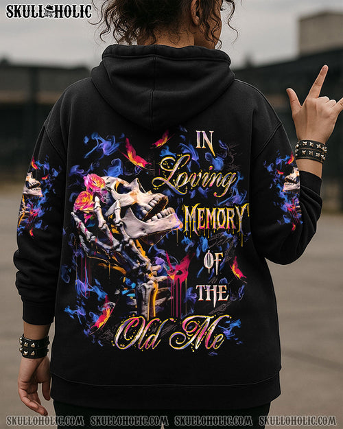 BLISSCORNERS IN LOVING MEMORY OF THE OLD ME ALL OVER PRINT